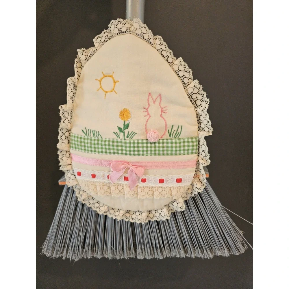 Vintage Whisk Broom Covers Holiday Calendar Handmade Kitchen Decor 9